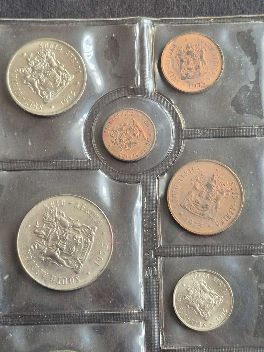 SA Mint Pack 1975 (including Silver One Rand)