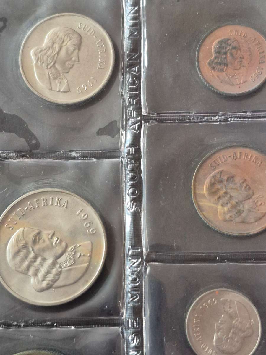 SA Mint Pack 1969 Afrikaans (scarce date)