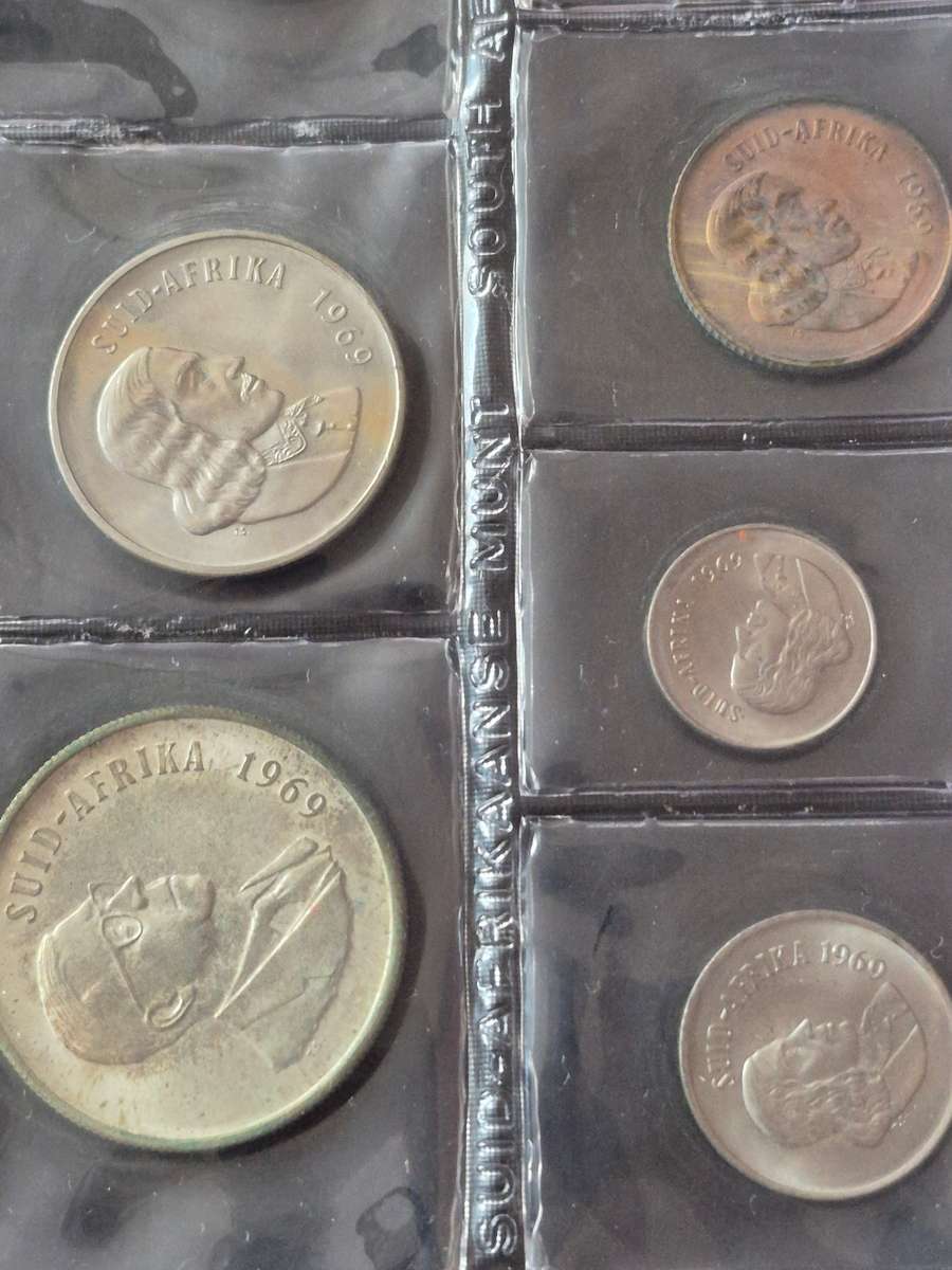 SA Mint Pack 1969 Afrikaans (scarce date)