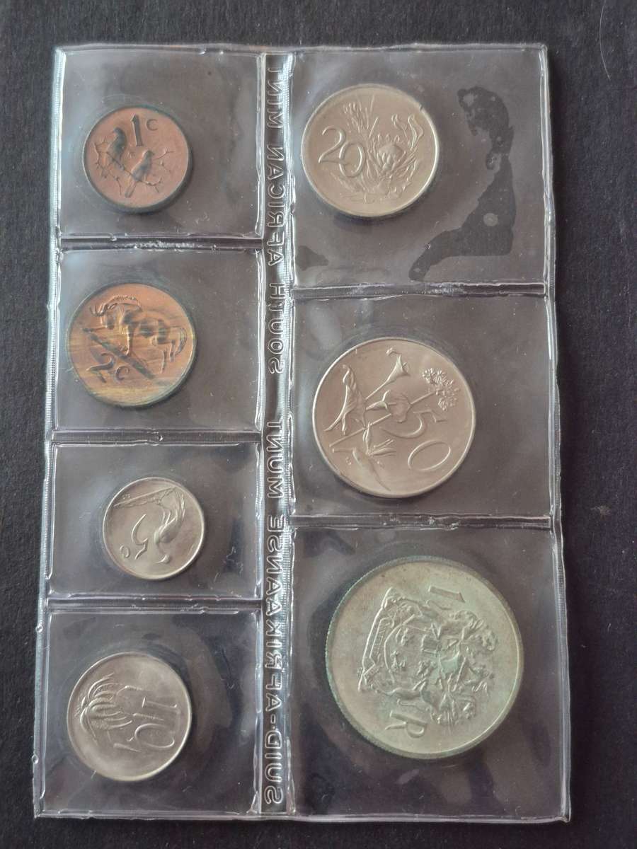 SA Mint Pack 1969 Afrikaans (scarce date)