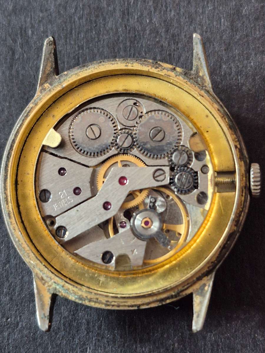 Vintage Citizen 21 Jewels Shockproof Men's Wrist Watch (not working)