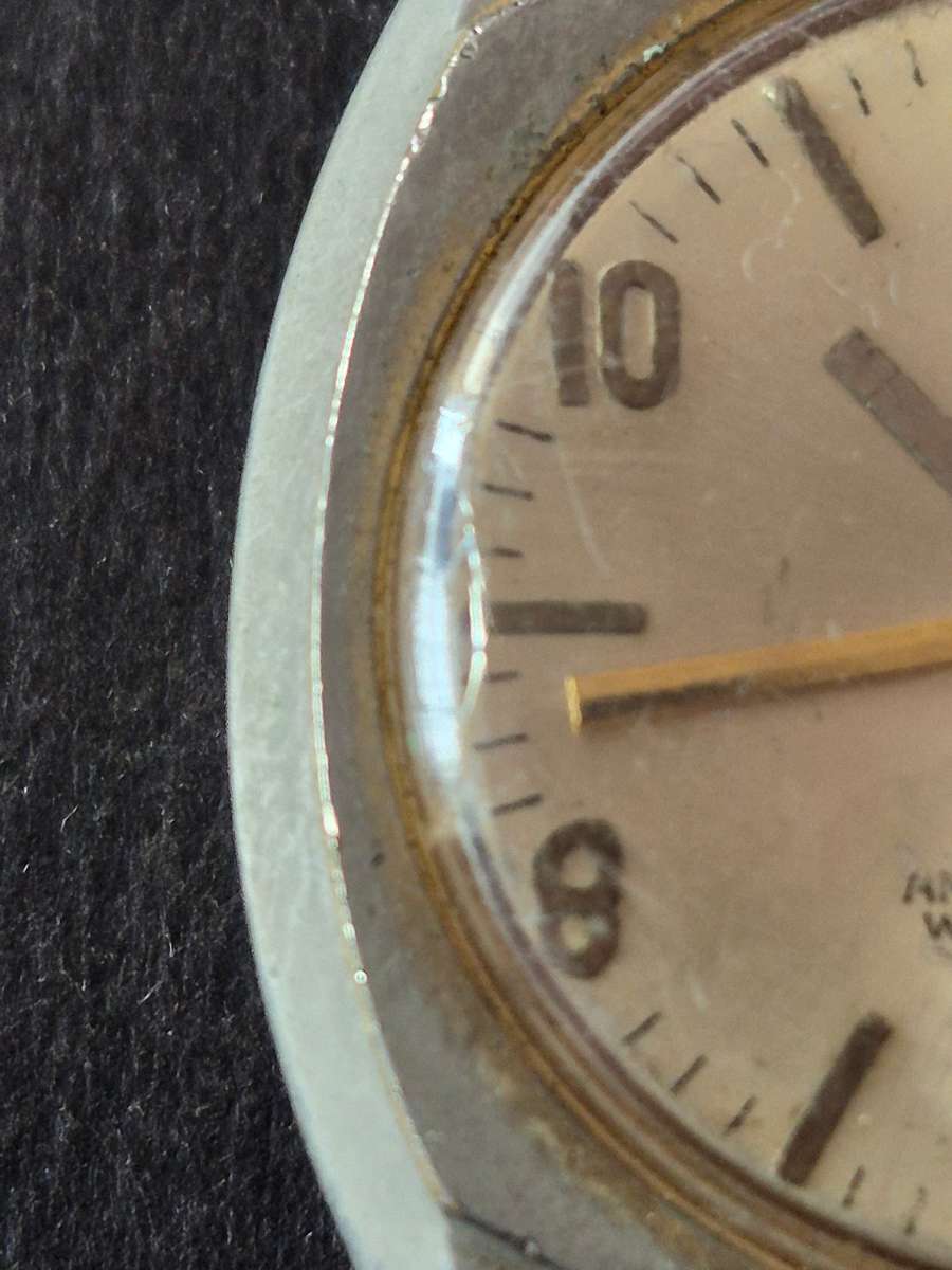 Vintage Lanco 17 Jewels Antimagnetic Waterproof Men's Wrist Watch (not working)