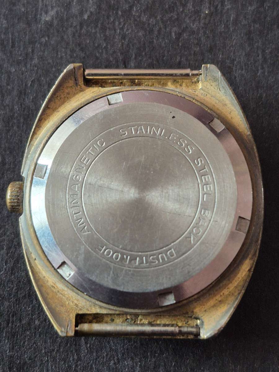 Vintage Lanco 17 Jewels Antimagnetic Waterproof Men's Wrist Watch (not working)