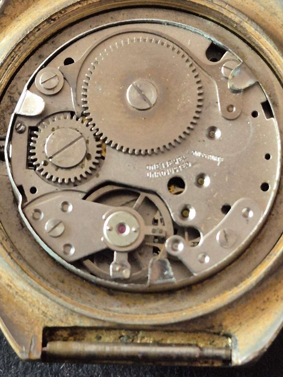 Vintage Lanco 17 Jewels Antimagnetic Waterproof Men's Wrist Watch (not working)