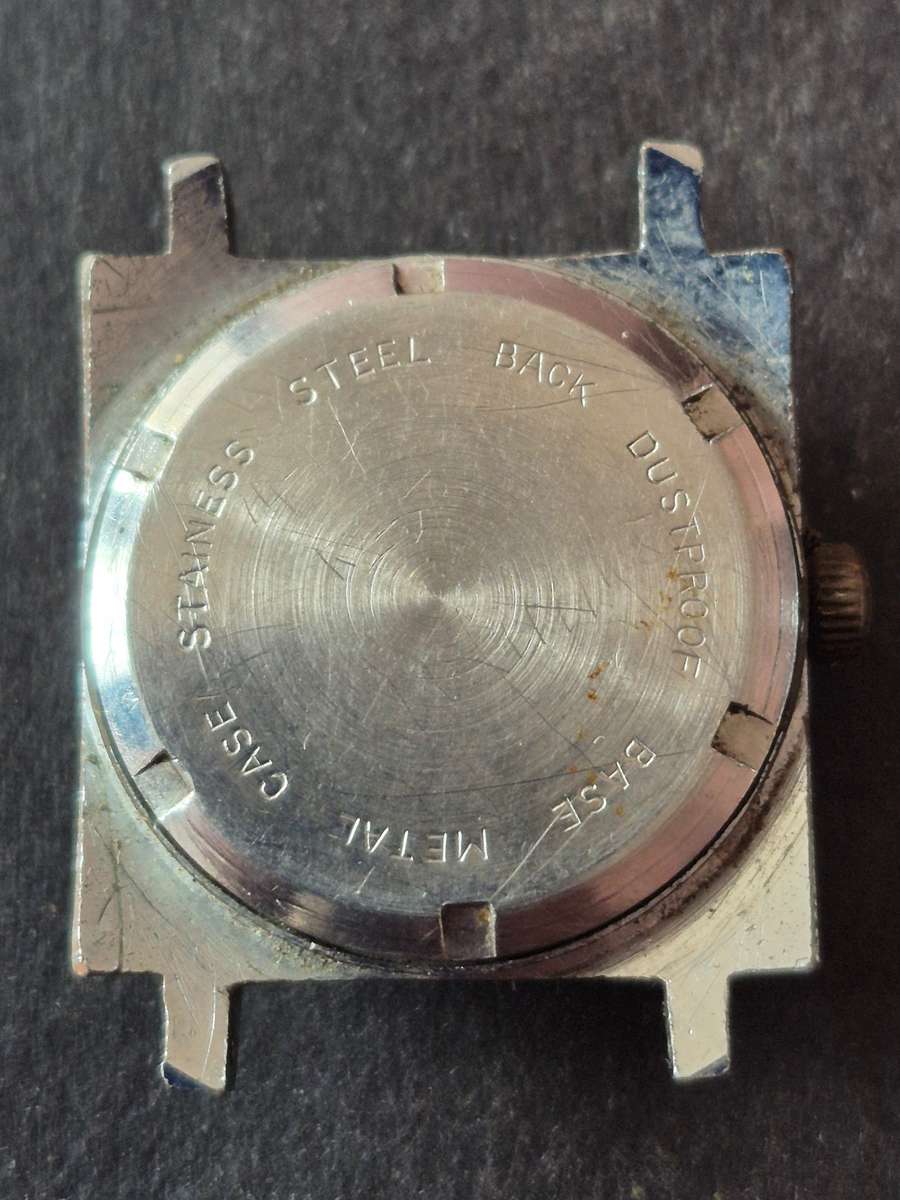 Vintage Roma Super Deluxe Jewelled Waterproof Antimagnetic Men's Wrist Watch (not working)