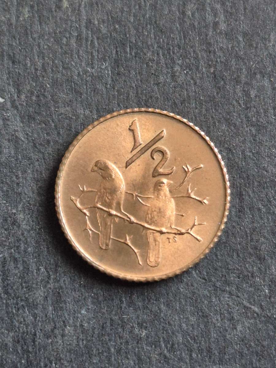 Republic 1/2 Cents 1973 UNC