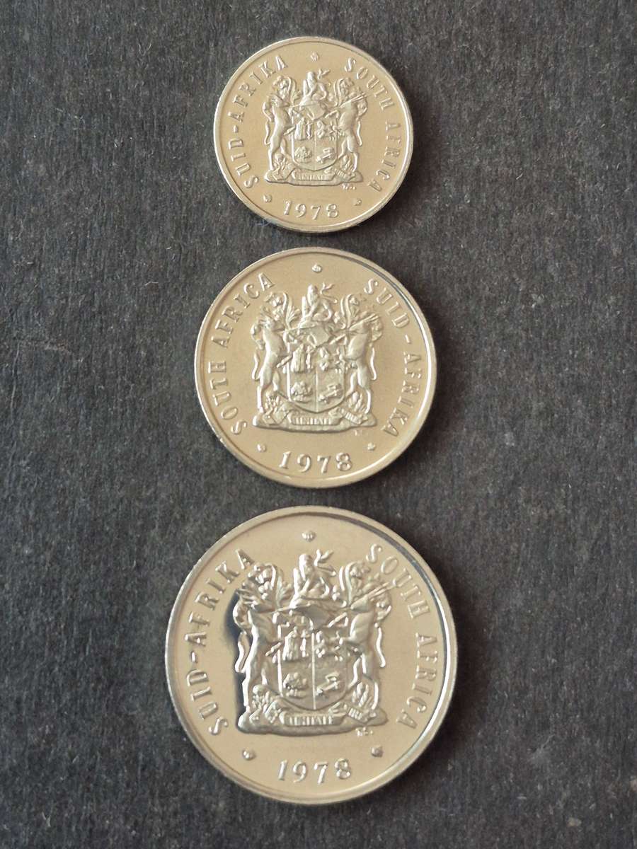 Republic 5/10/20 Cents 1978 Proof