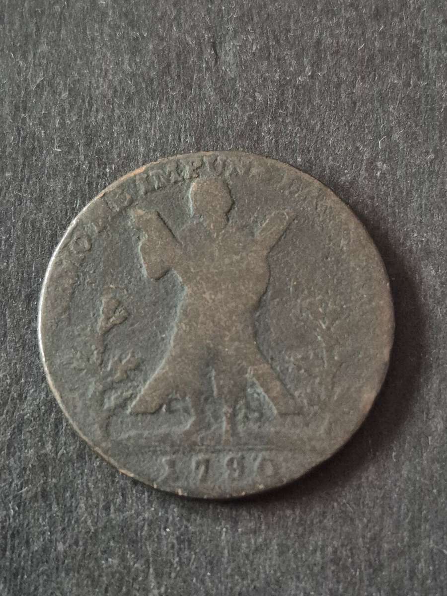 1790 Scotland 1/2 Penny Token