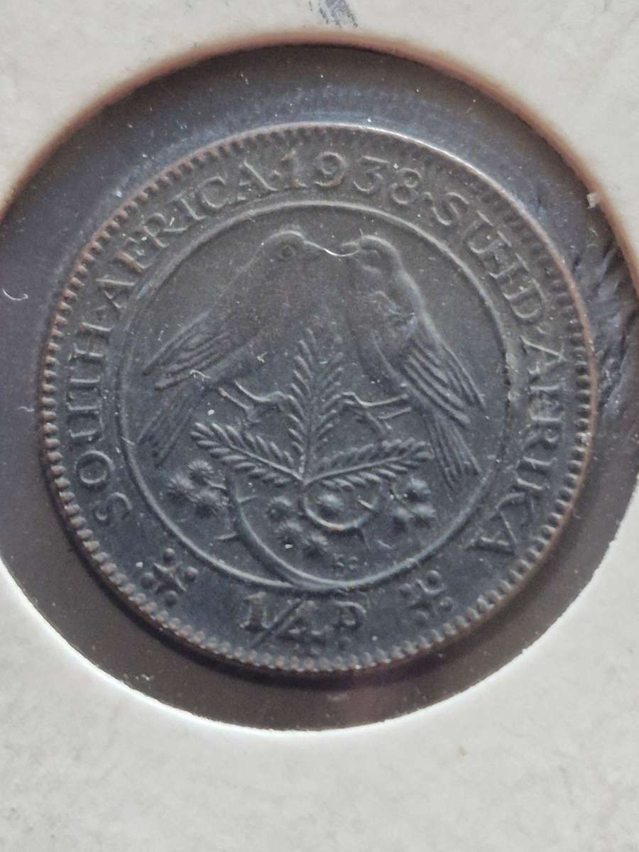 Union Farthing 1938 UNC