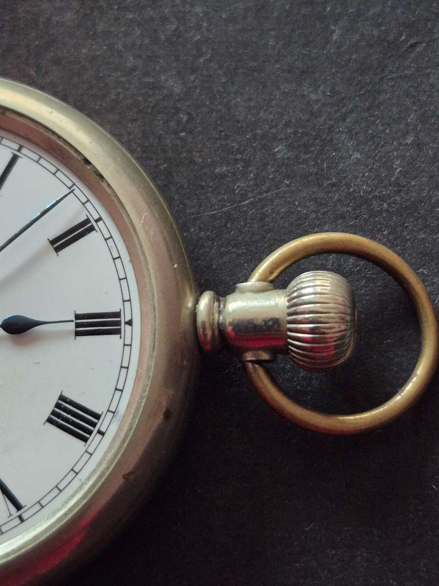 Elgin Pocket Watch (missing glass) not working