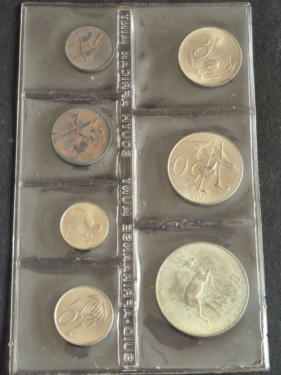 SA Mint Pack 1967 Afrikaans (including Silver One Rand)
