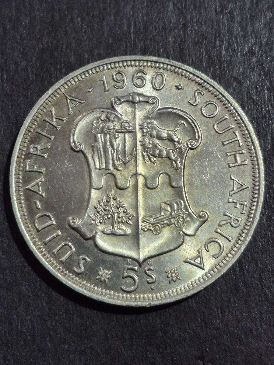Union 5 Shillings 1960