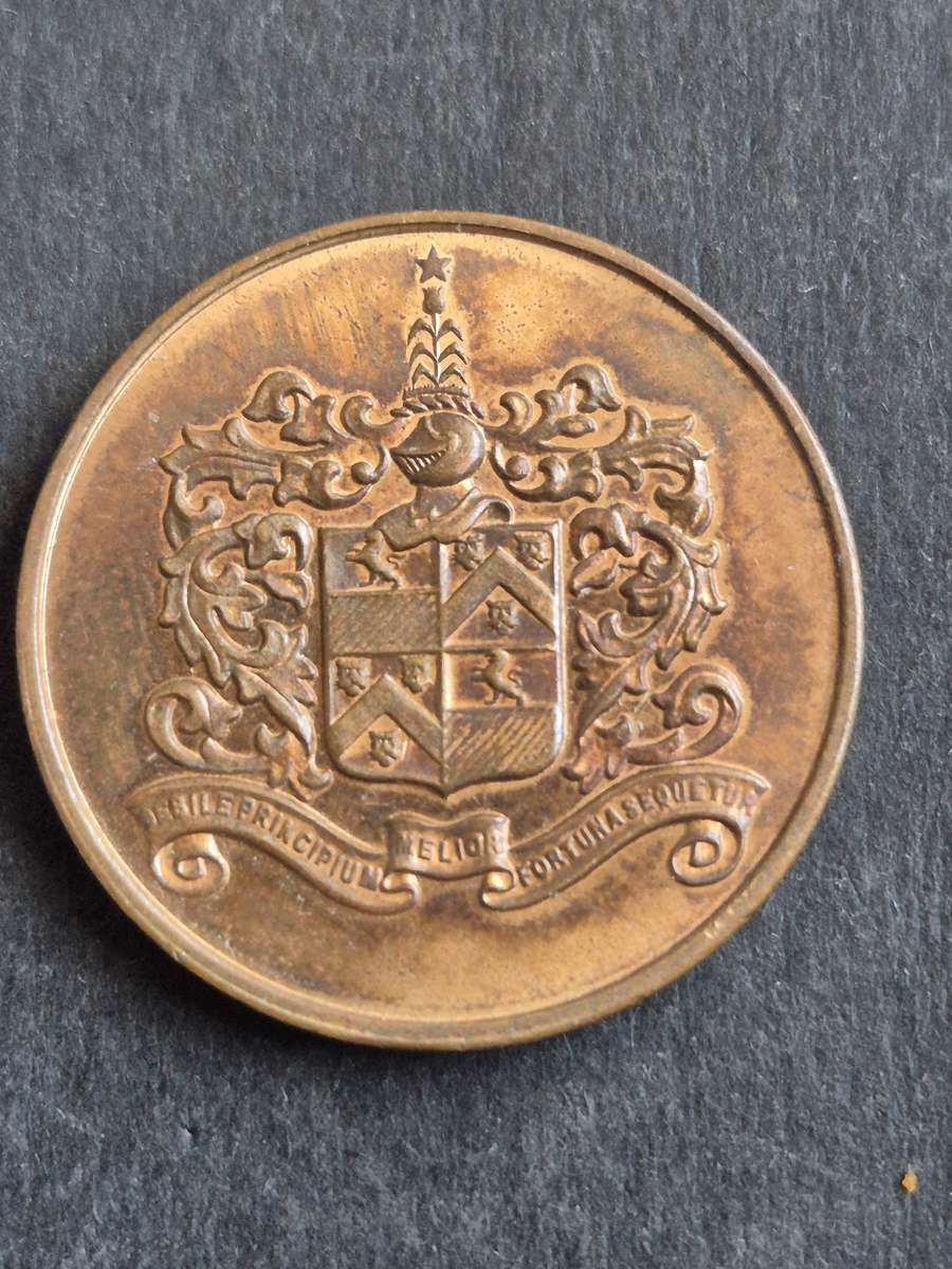 1934 King George Royal Visit to Durban Medallion
