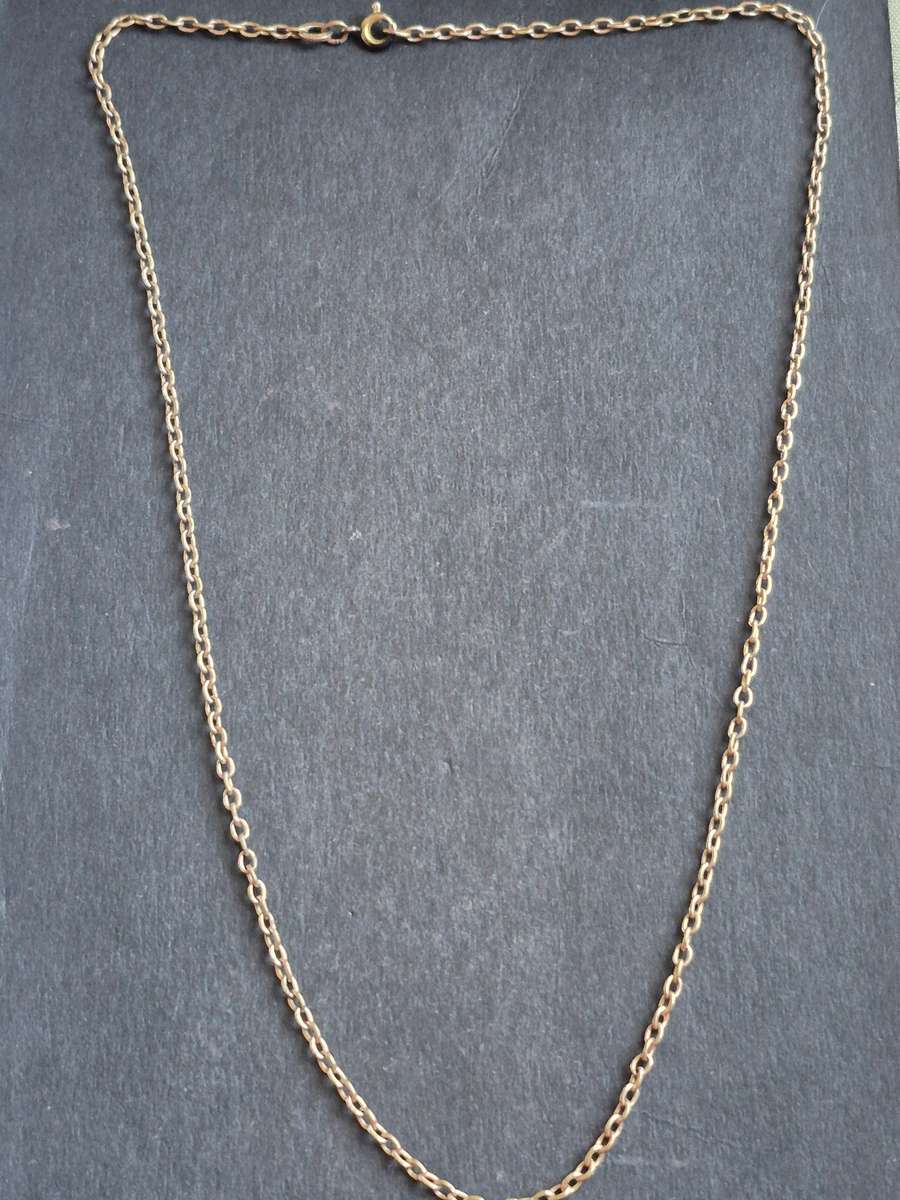 Rolled Gold Chain 3.4g- 440mm