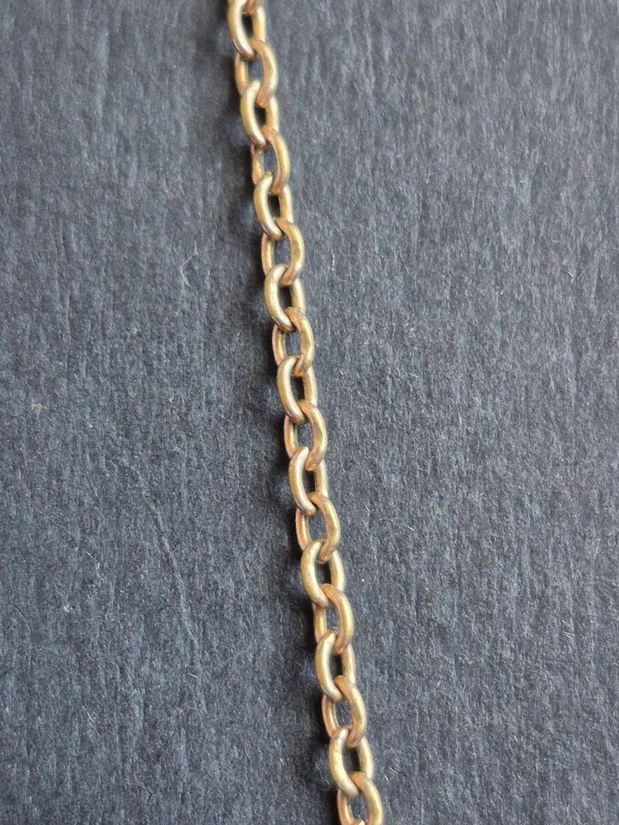 Rolled Gold Chain 3.4g- 440mm