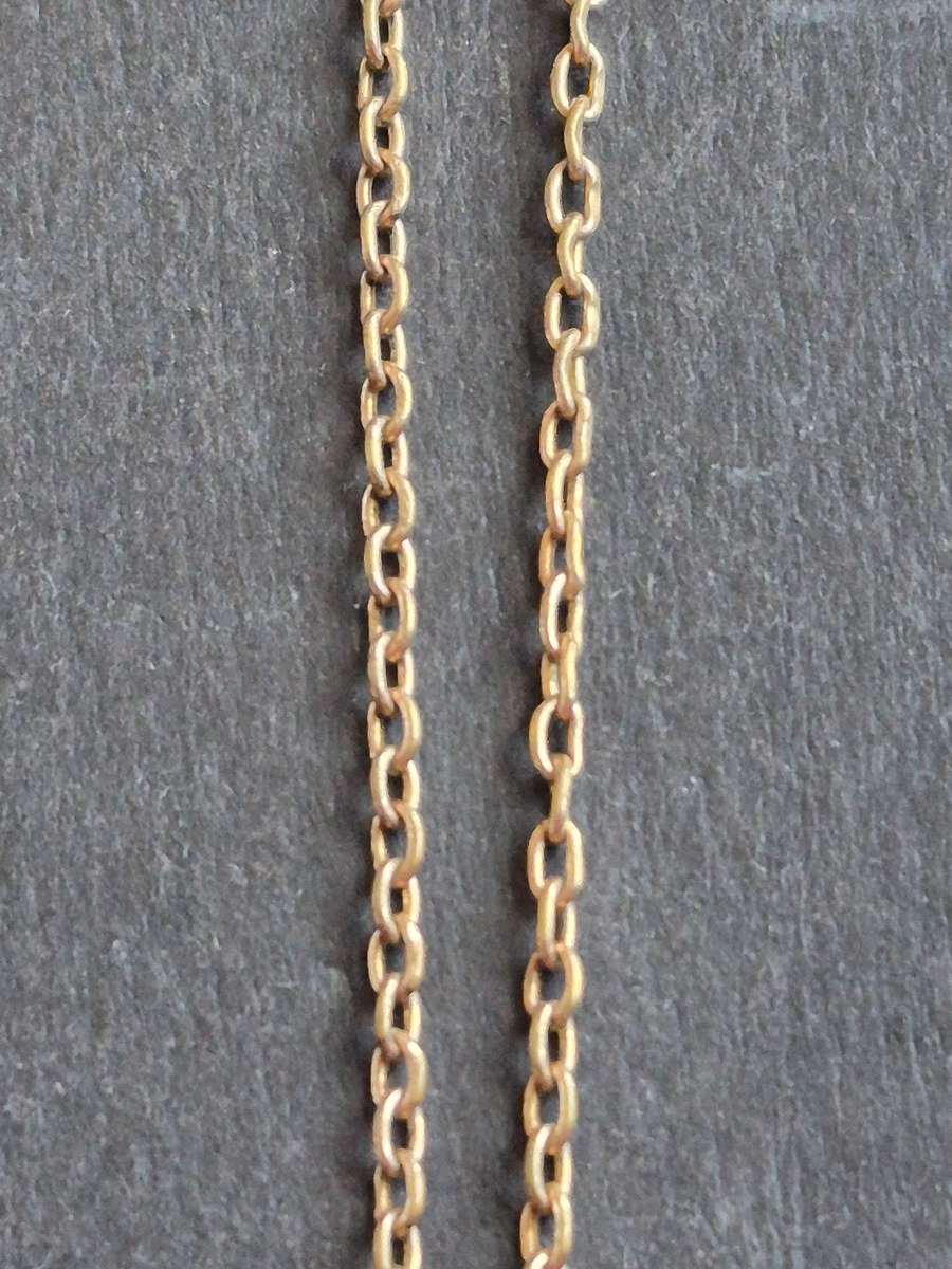 Rolled Gold Chain 3.4g- 440mm