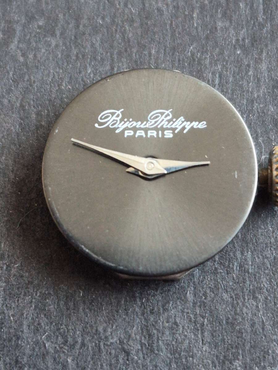 Vintage Bijou Philippe Paris 17 Jewels Ladies Wrist Watch Mechanical Movement(not working)