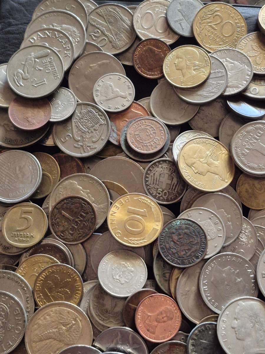 Mixed Lot of World Coins 2kg