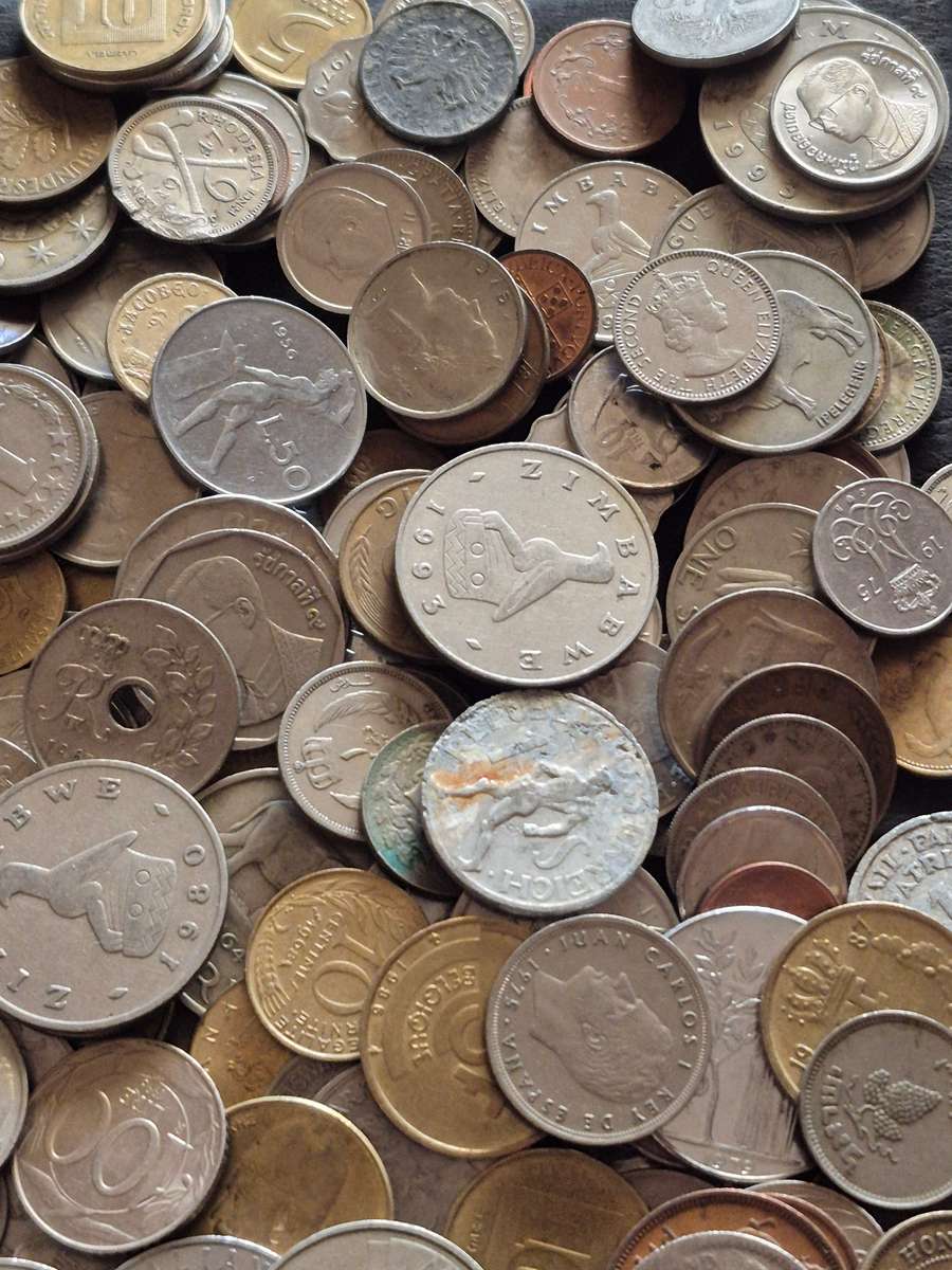 Mixed Lot of World Coins 2kg