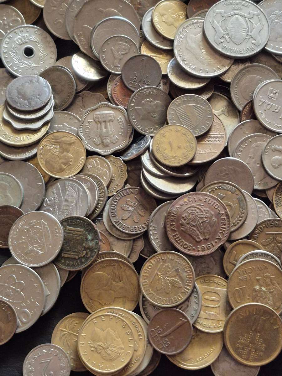 Mixed Lot of World Coins 2kg