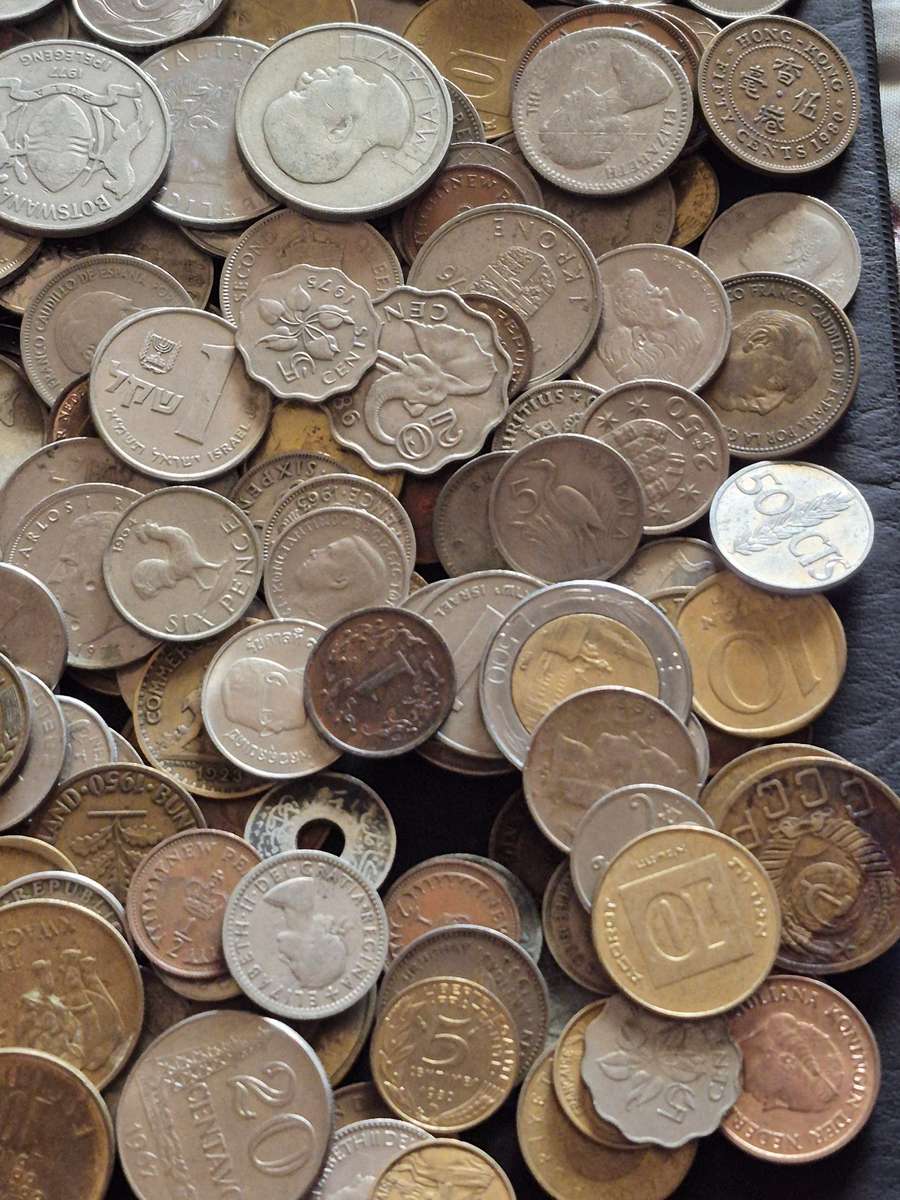 Mixed Lot of World Coins 2kg