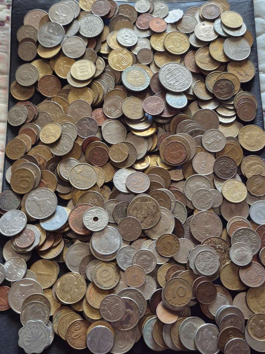 Mixed Lot of World Coins 2kg