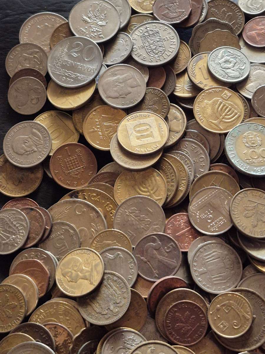 Mixed Lot of World Coins 2kg