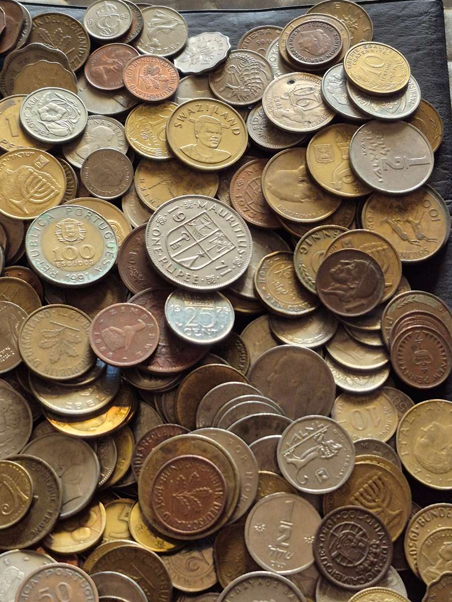 Mixed Lot of World Coins 2kg