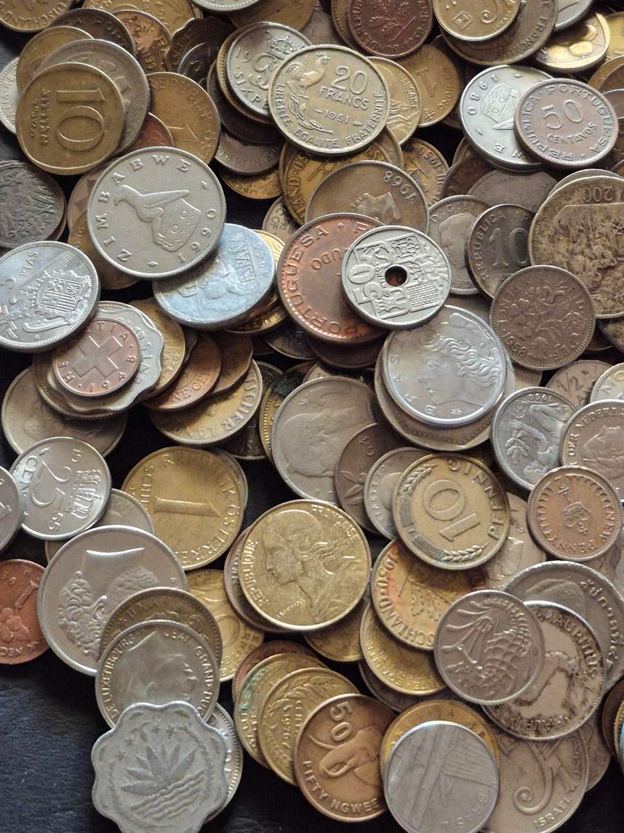 Mixed Lot of World Coins 2kg