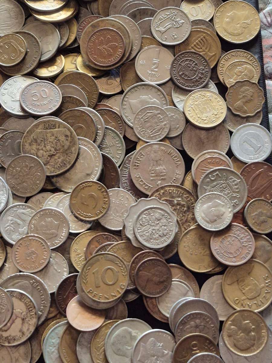 Mixed Lot of World Coins 2kg