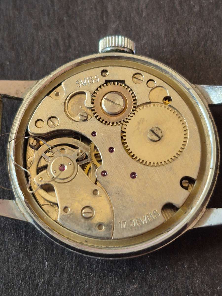 Vintage Lamkar 17 Jewels Water Protected Antimagnetic Unbreakable Mainspring Men's Wrist Watch (not