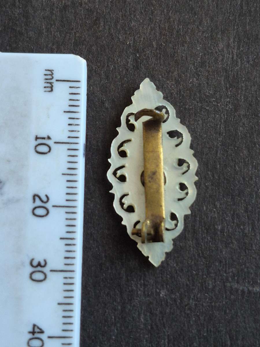 Vintage Mother of Pearl Brooch (pin broken)