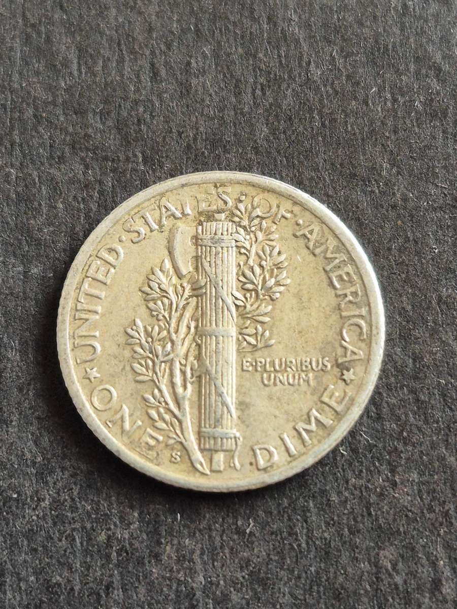USA Mercury Dime 1940S Silver
