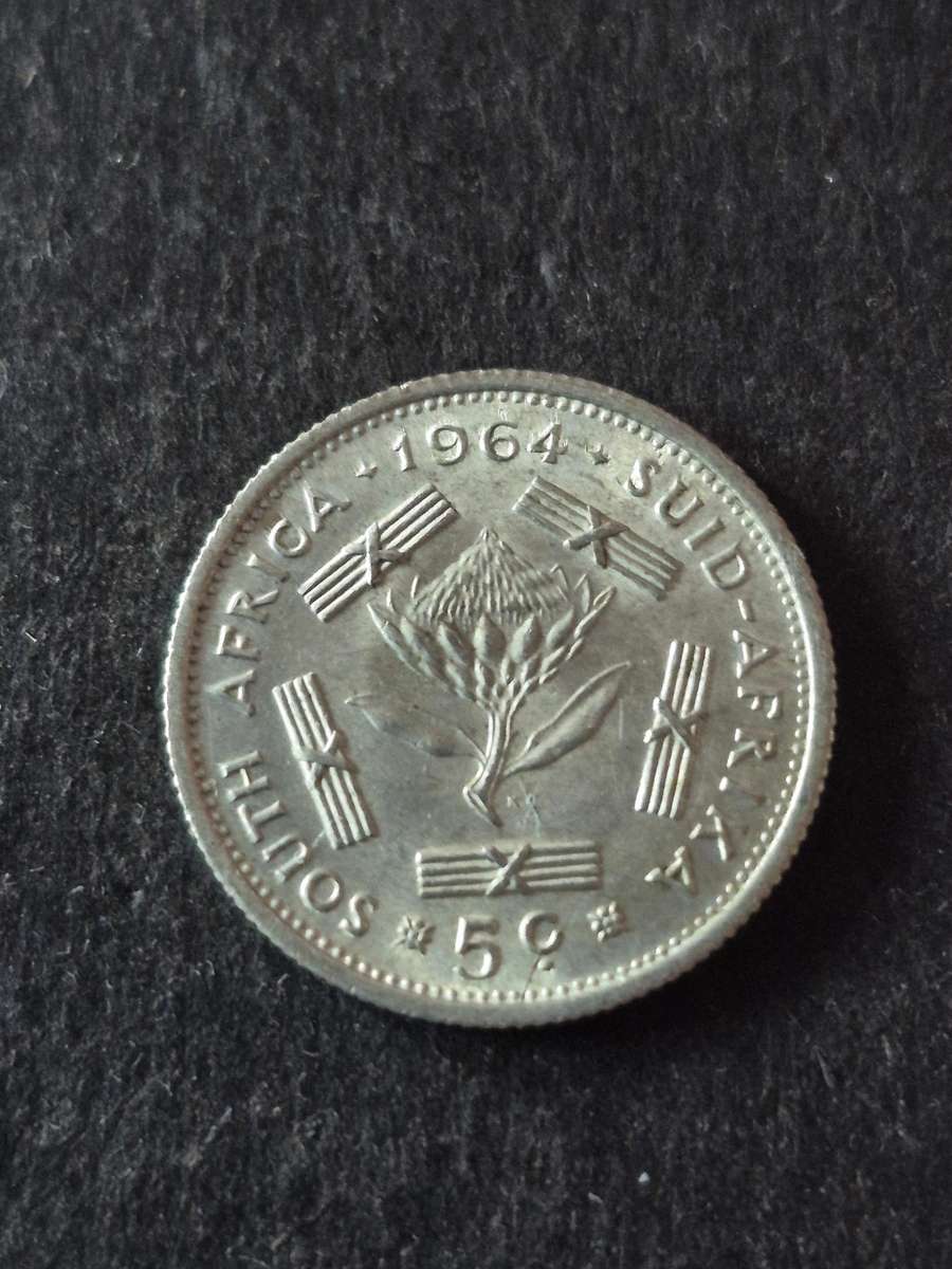 Republic 5 Cents 1964