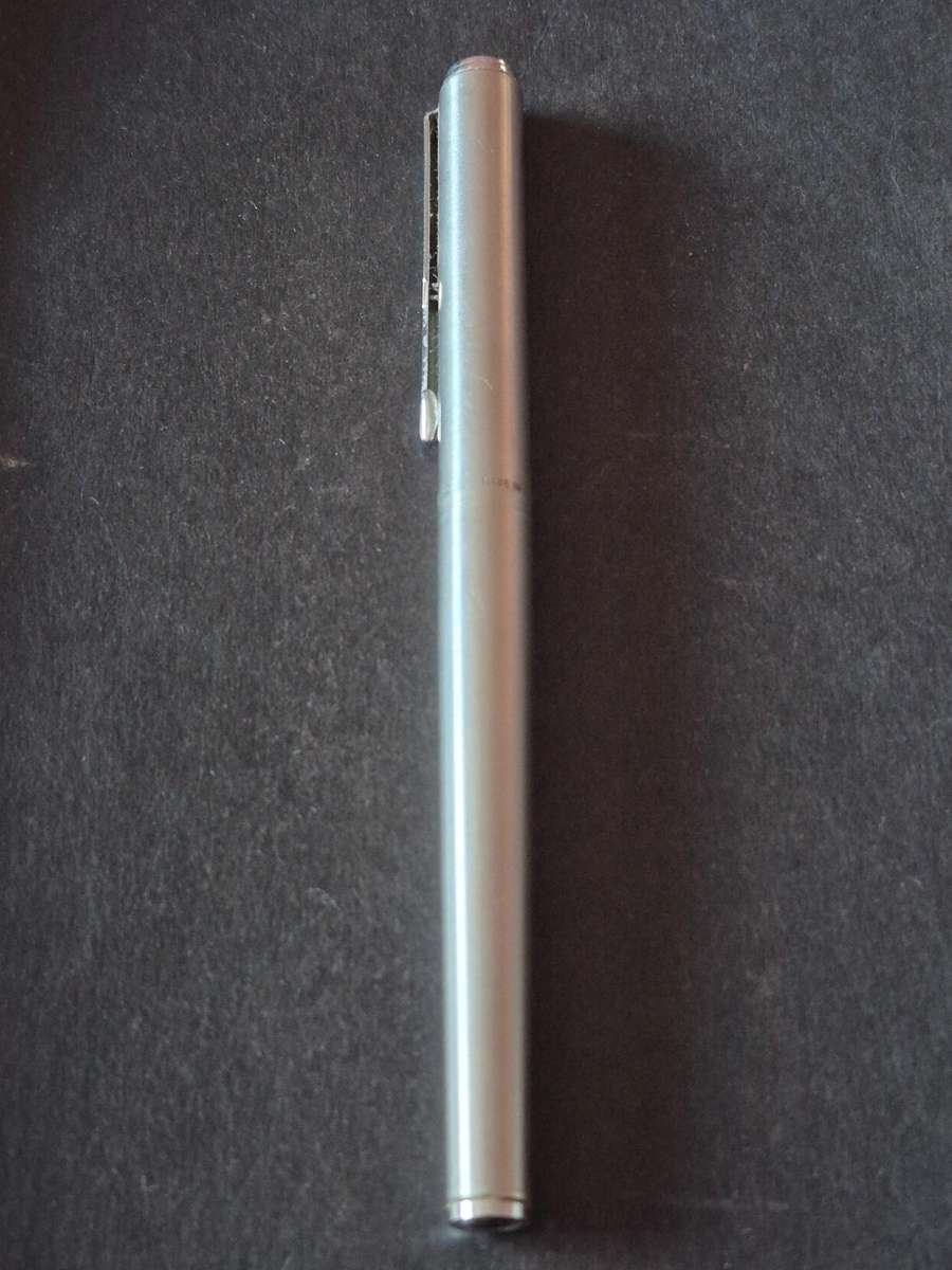 Vintage Parker Chrome Plated Fountain Pen- made in England