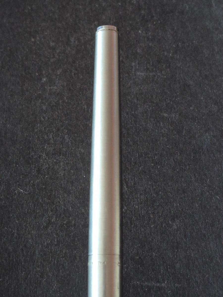 Vintage Parker Chrome Plated Fountain Pen- made in England