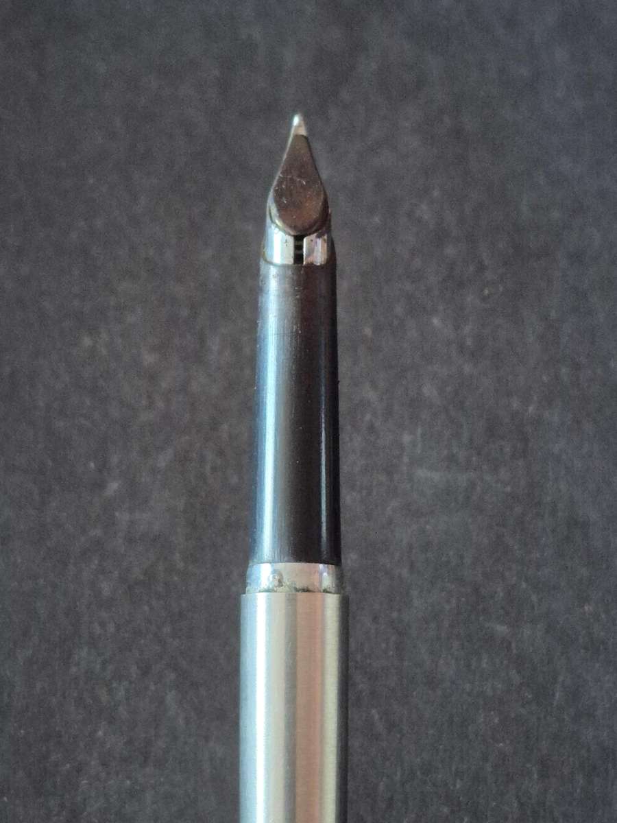Vintage Parker Chrome Plated Fountain Pen- made in England