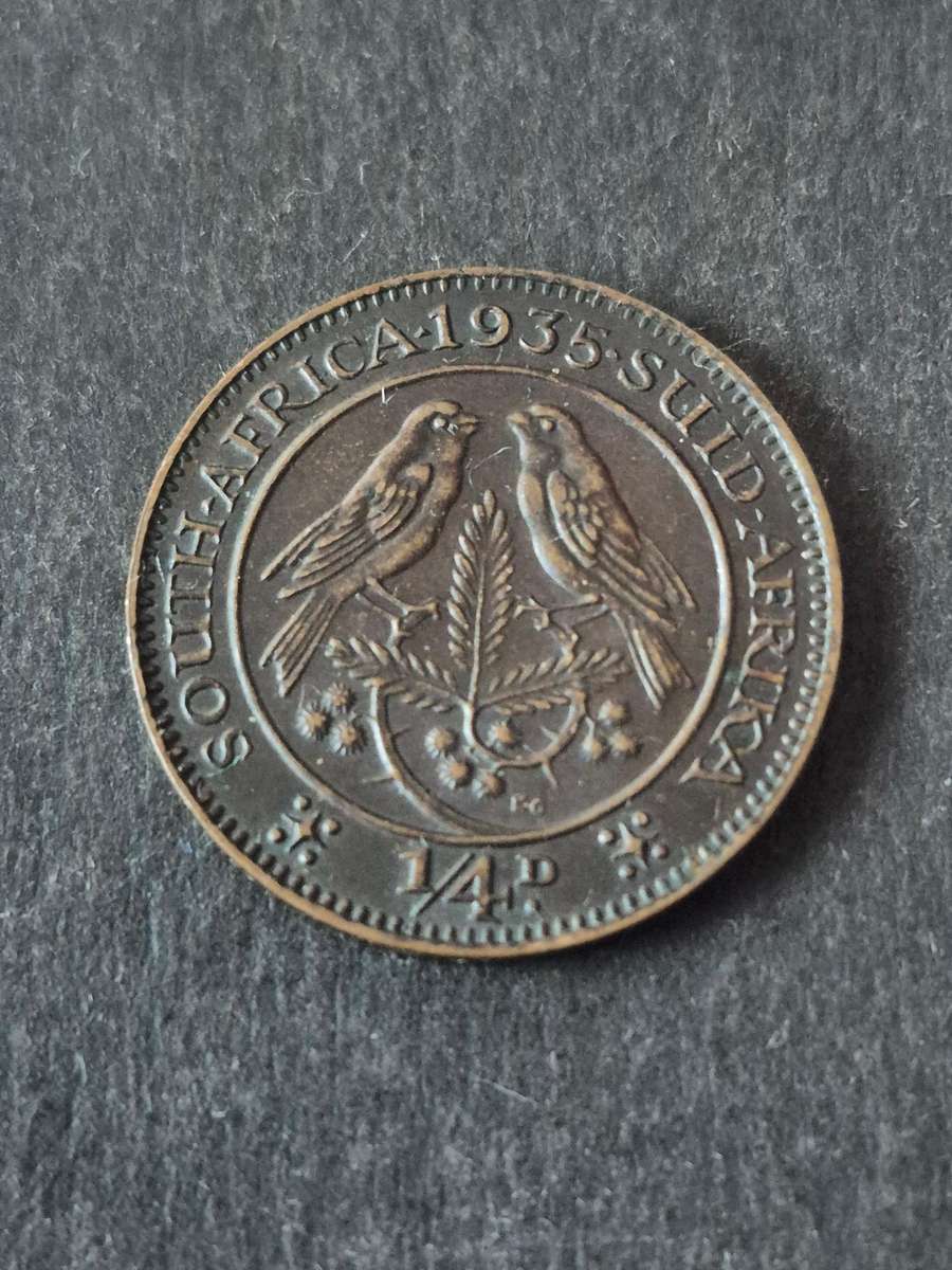 Union Farthing 1935 EF+/UNC