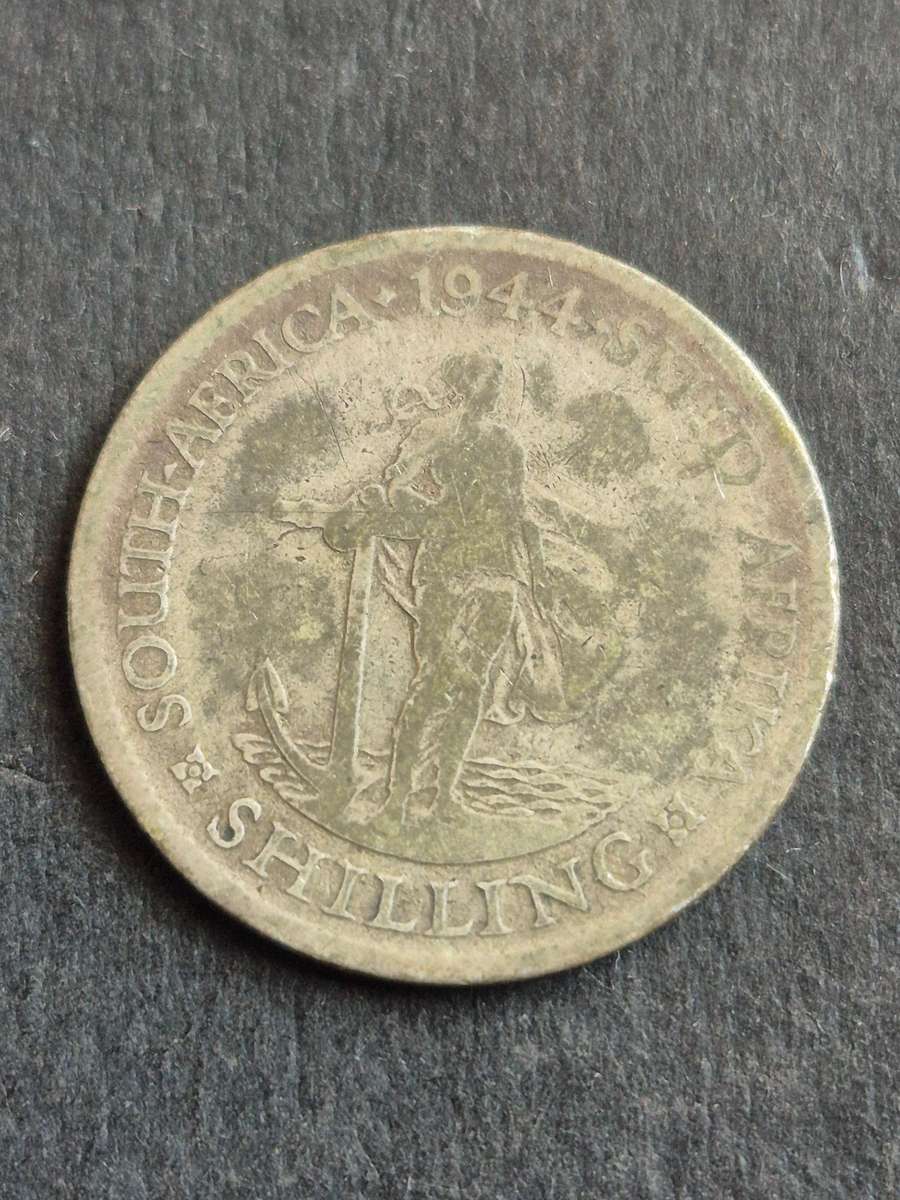 Union One Shilling 1944 (scarce date) Filler Coin