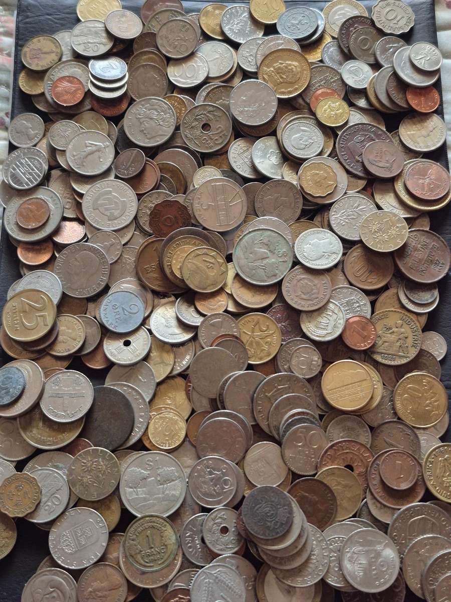 Mixed Lot of World Coins 2kg