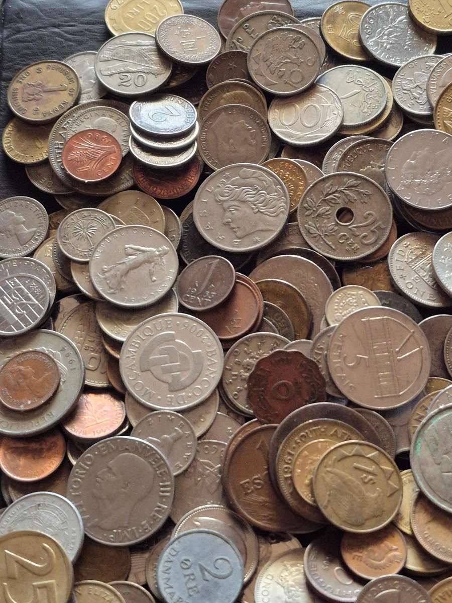 Mixed Lot of World Coins 2kg