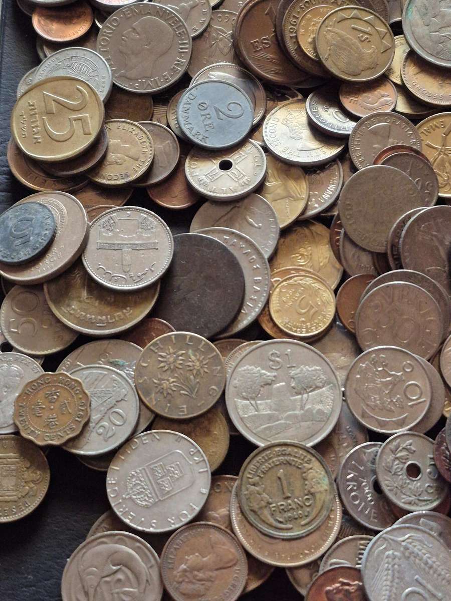 Mixed Lot of World Coins 2kg