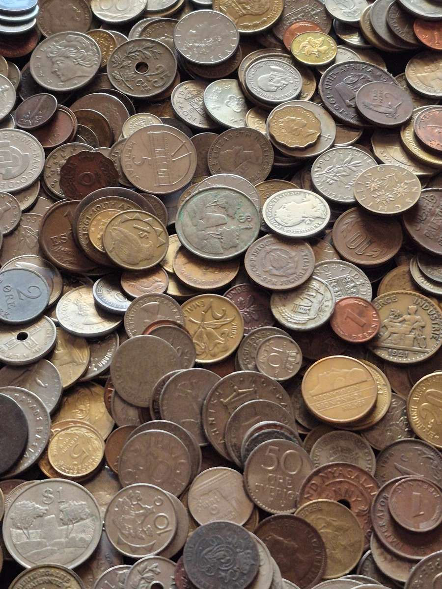 Mixed Lot of World Coins 2kg