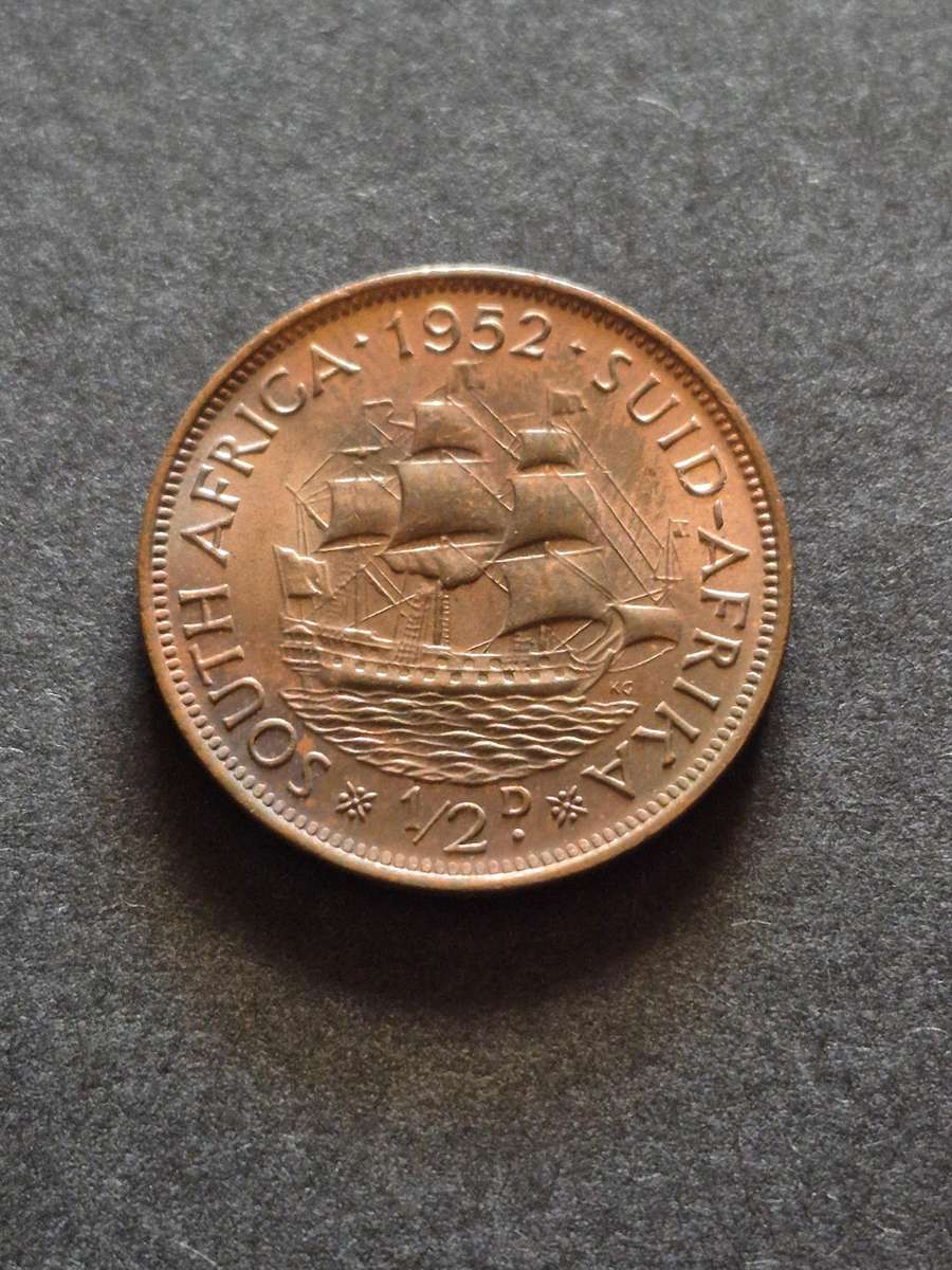 Union Half Penny 1952