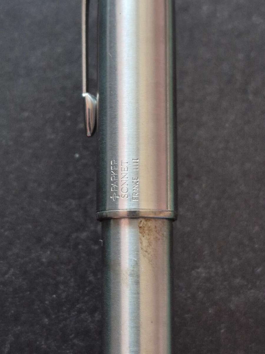 Vintage  Parker Sonnet Rollerball Pen made in France - needs refill