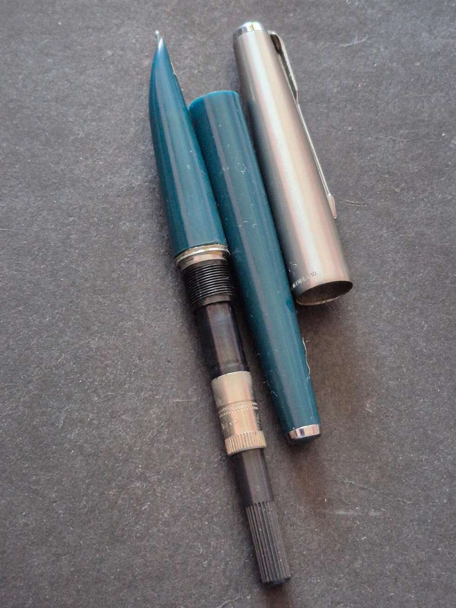 Vintage Parker Fountain Pen- engraved (needs refill)