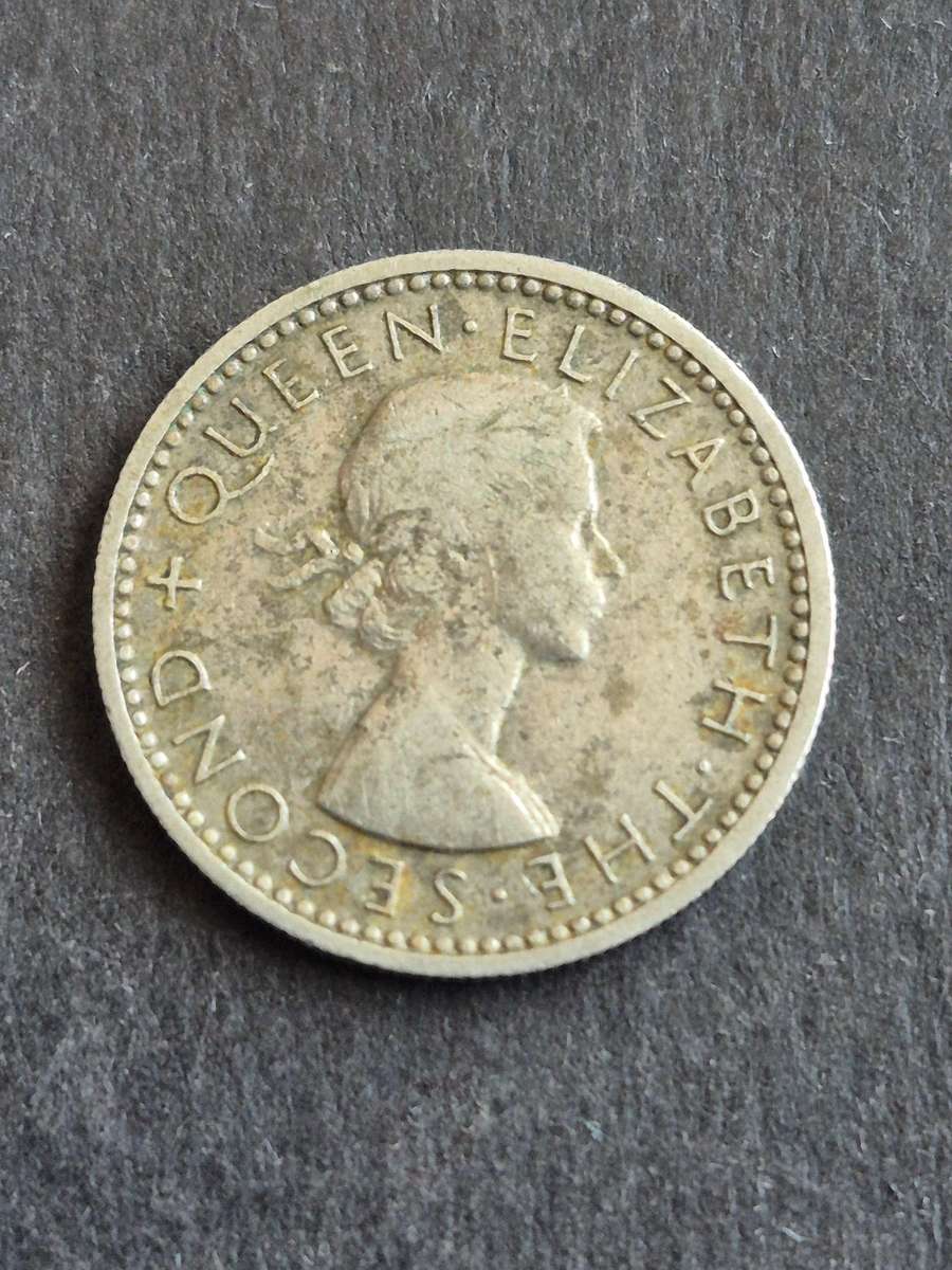 Southern Rhodesia Sixpence 1957