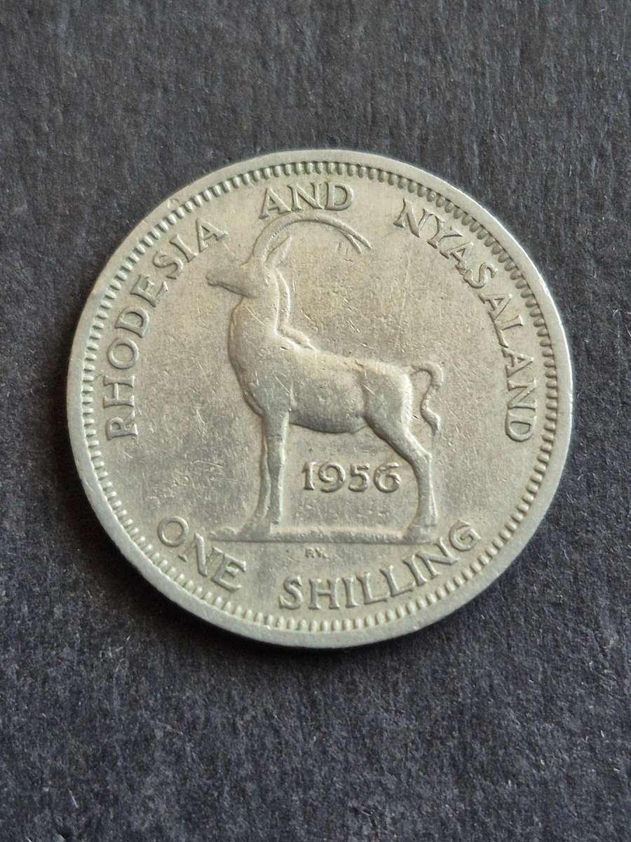 Rhodesia and Nysaland One Shilling 1956