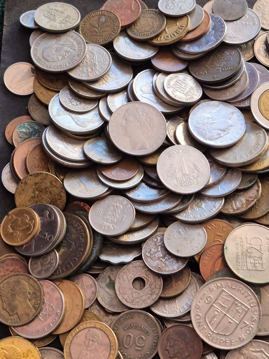 Mixed Lot of World Coins 2kg