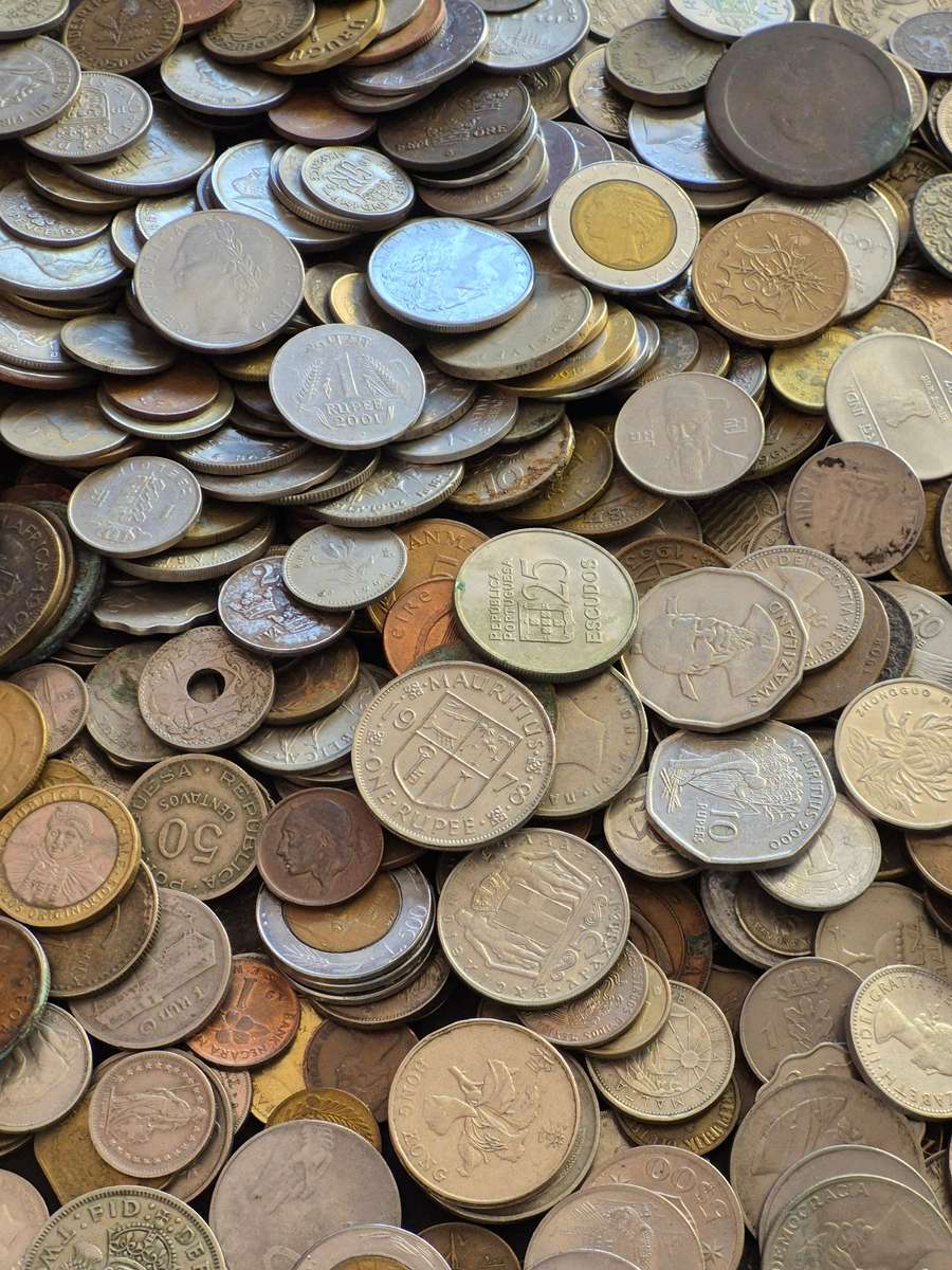 Mixed Lot of World Coins 2kg